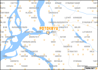 map of Potokbyu