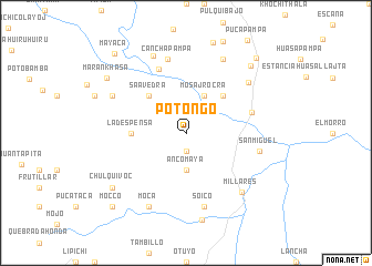 map of Potongo