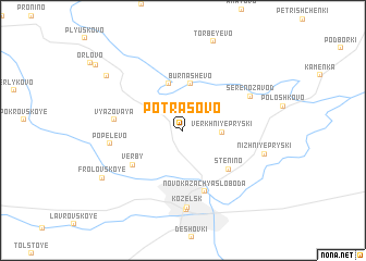 map of Potrasovo