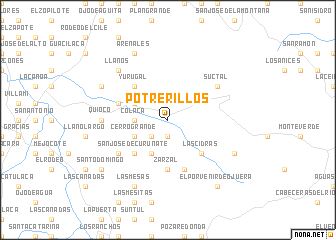 map of Potrerillos