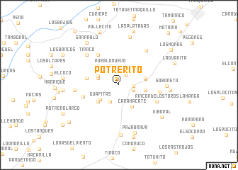map of Potrerito