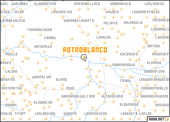 map of Potro Blanco