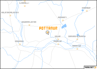 map of Pottanūr