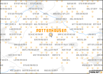 map of Pottenhausen