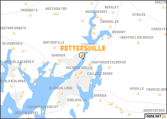 map of Pottersville