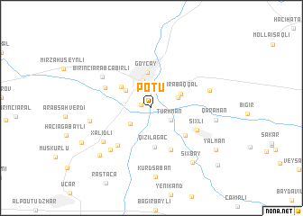 map of Potu