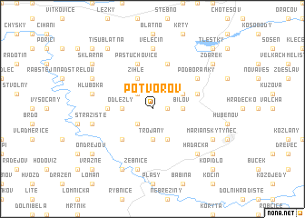 map of Potvorov