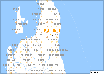map of Potweni