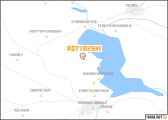 map of Potyakshi