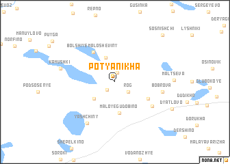 map of Pot\