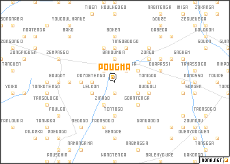 map of Pougma