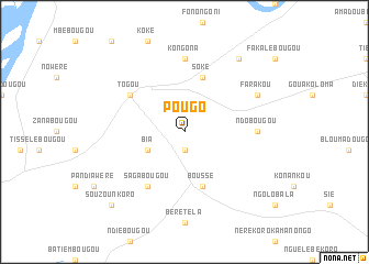map of Pougo