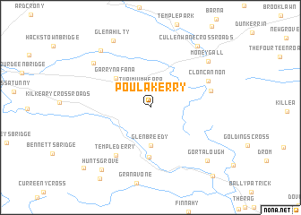 map of Poulakerry