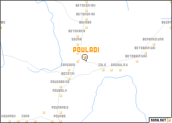 map of Poulao I