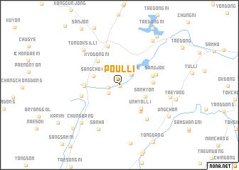 map of Poŭl-li