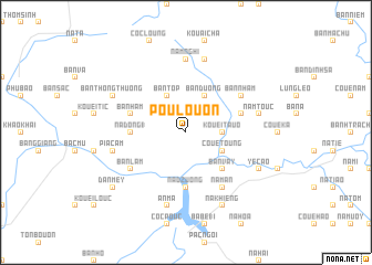 map of Pou Louon