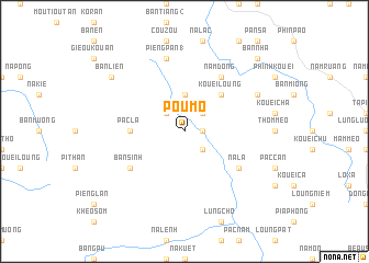 map of Pou Mô
