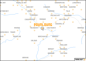 map of Poun Loung