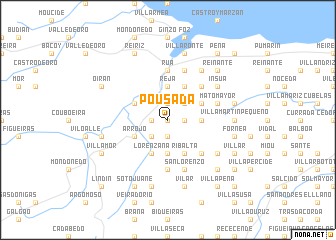 map of Pousada