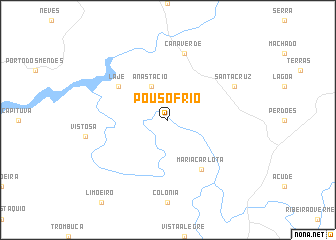 map of Pouso Frio