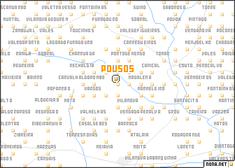 map of Pousos