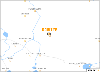 map of Povitʼye