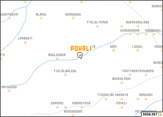 map of Powali