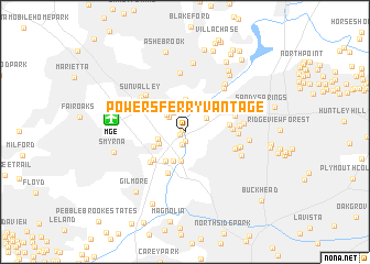 map of Powers Ferry Vantage
