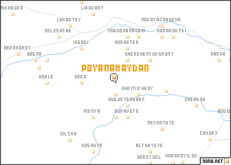 map of Poyana Maydan