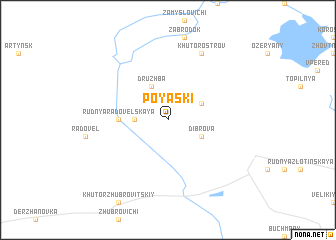 map of Poyaski