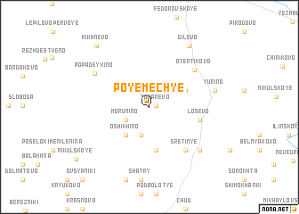 map of Poyemech\