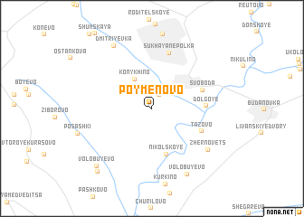 map of Poymenovo