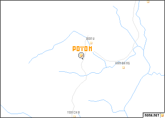 map of Poyom