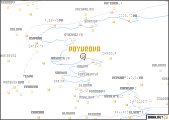 map of Poyurova