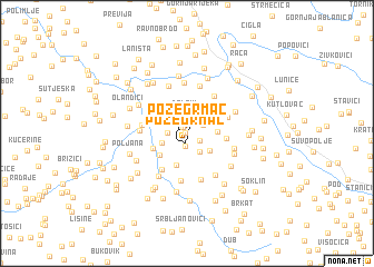 map of Požegrmac