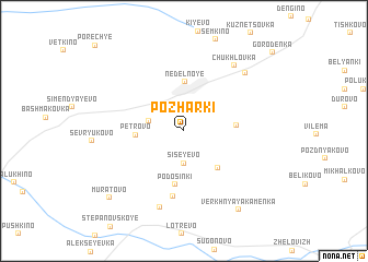 map of Pozharki