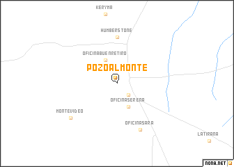 map of Pozo Almonte