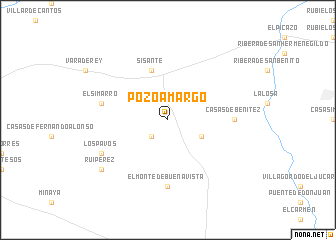 map of Pozoamargo