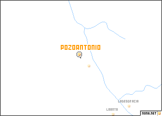 map of Pozo Antonio