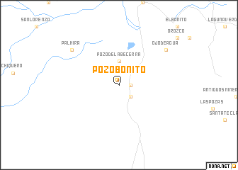 map of Pozo Bonito