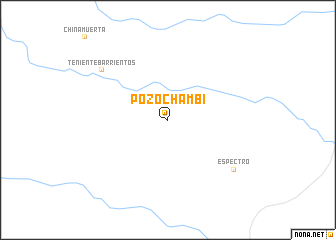 map of Pozo Chambi