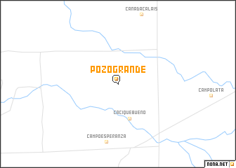 map of Pozo Grande