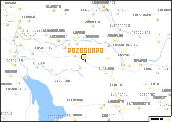 map of Pozo Guapo