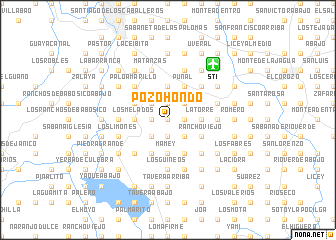 map of Pozo Hondo