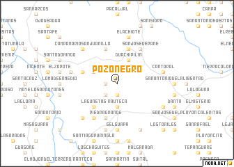 map of Pozo Negro