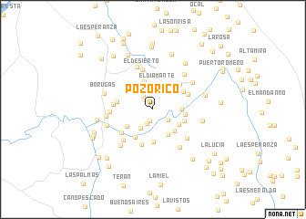 map of Pozo Rico