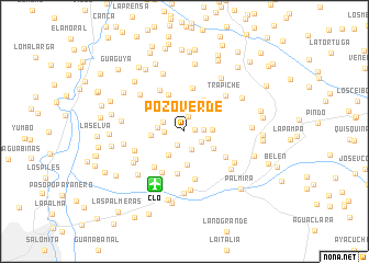 map of Pozo Verde