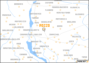 map of Pozzo