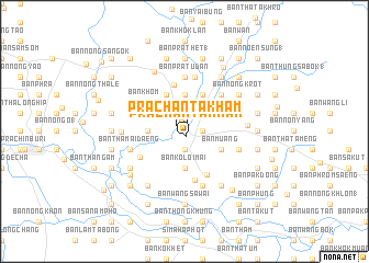 map of Prachantakham
