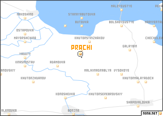 map of Prachi
